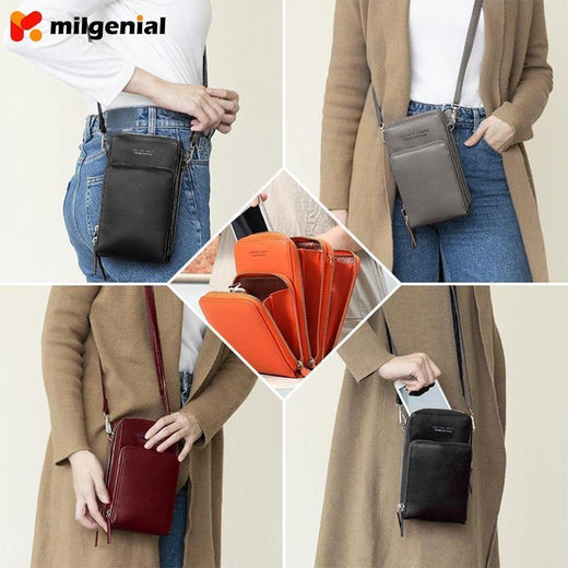 Bolsita Multifuncional a Mano de Color Liso