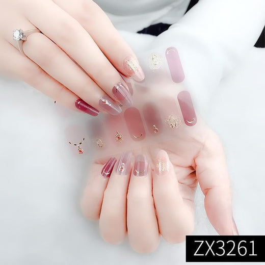 3D Etiqueta de uñas de manicura DIY a prueba de agua