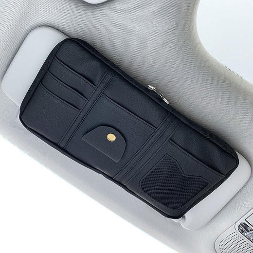Bolsa de almacenamiento de coche Organizador de tarjetas Sunglass