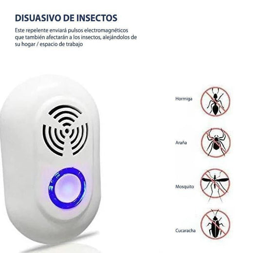 Repelente ultrasónico de plagas repelente de insectos
