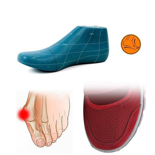 Zapatillas Planas con Tejido Elástico con suela desantilizante, Malla Transpirable.
