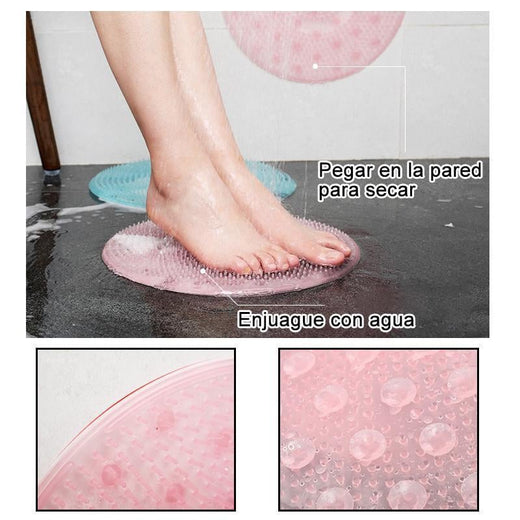 Alfombra de baño de masaje perezoso