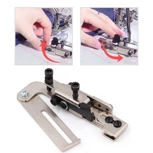 Pie de cremallera de posicionamiento de línea