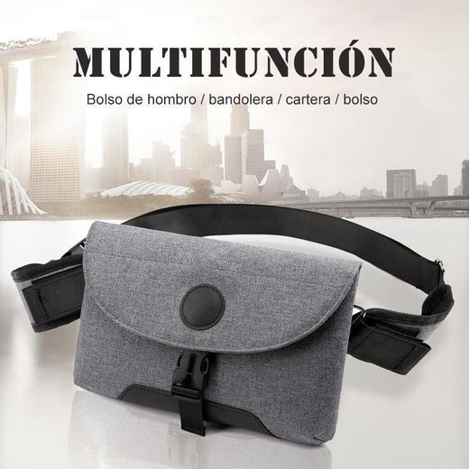 Bandolera vintage rectangular, bolso de tirantes