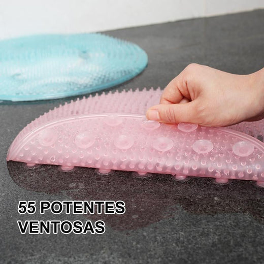 Alfombra de baño de masaje perezoso