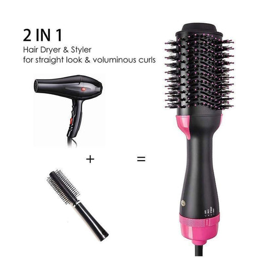 3-en-1 Multifuncional Peine Secador Mientras Mejorar el Pelo