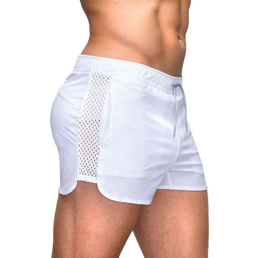Shorts de playa de verano de malla transpirable para hombre