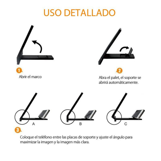 Ampliador mágica para pantalla de teléfono móvil