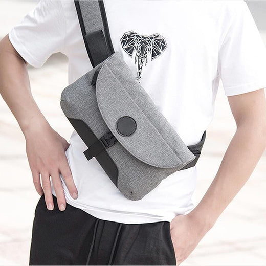 Bandolera vintage rectangular, bolso de tirantes