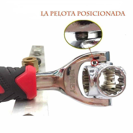 48 en 1, Llave de tornillo multiusos
