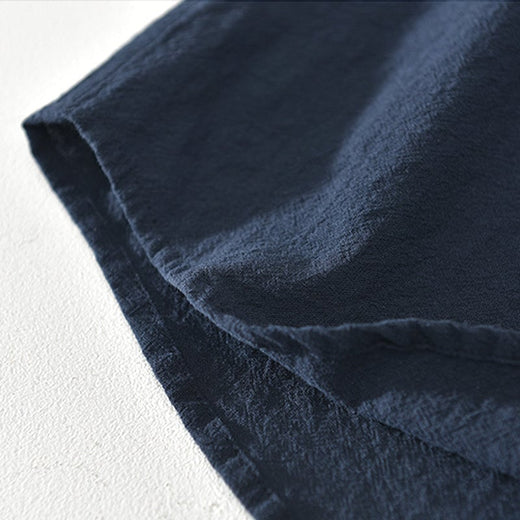 Camisa de Manga Corta de Lino