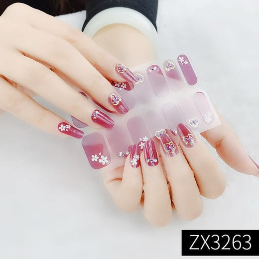 3D Etiqueta de uñas de manicura DIY a prueba de agua
