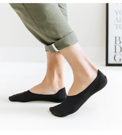 Calcetines de seda de hielo transpirables unisexo