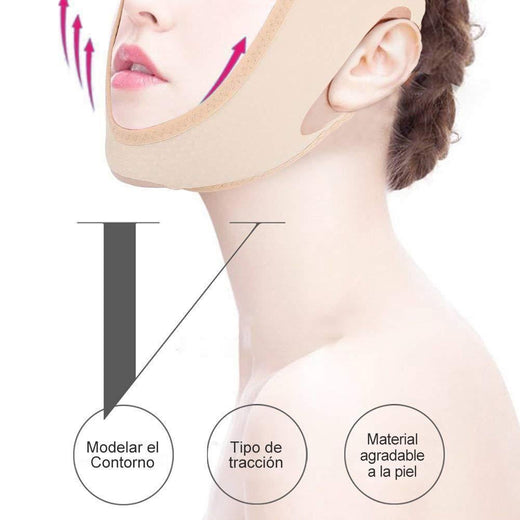 V-forma Máscara Especial para hacer la cara más delgada, 4 tamaños