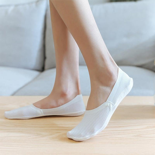 Calcetines de seda de hielo transpirables unisexo