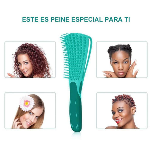 Cepillo para cabello liso y rizado