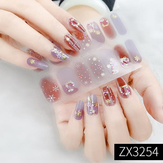 3D Etiqueta de uñas de manicura DIY a prueba de agua
