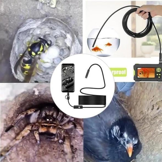 Android Endoscopio Cámara flexible e impermeable
