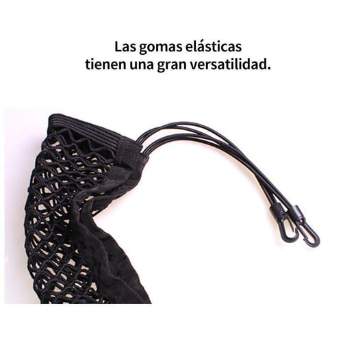 Red de almacenamiento de doble capa de asiento para automóvil