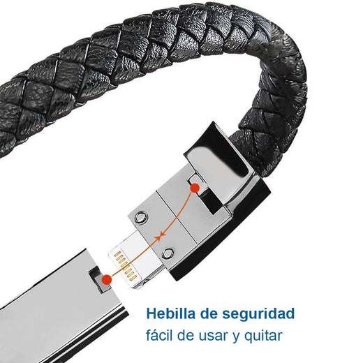 Cable de carga de pulsera creativa