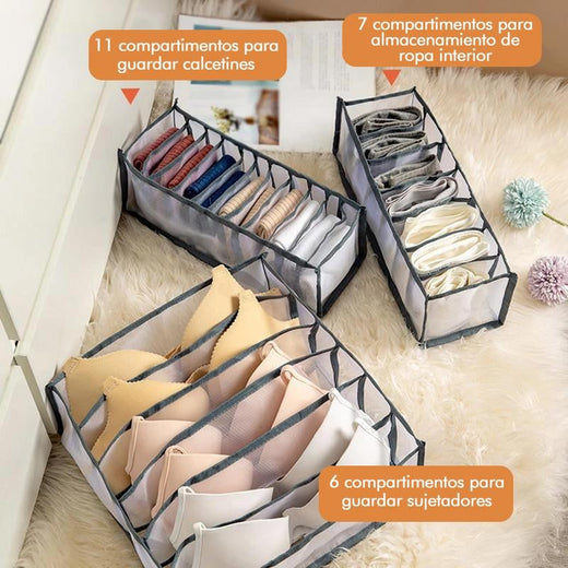 Caja de almacenamiento de ropa interior