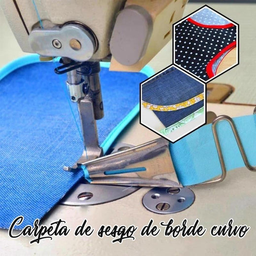 Carpeta de sesgo de borde curvo