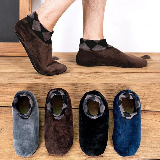 Calcetines térmicos antideslizantes para interiores
