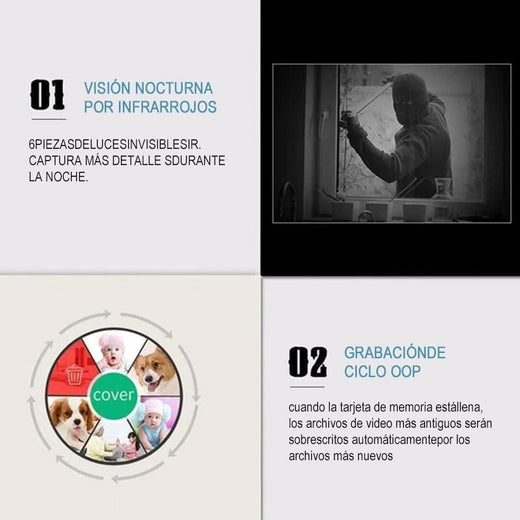 Cámara HD DV 1080P al aire libre