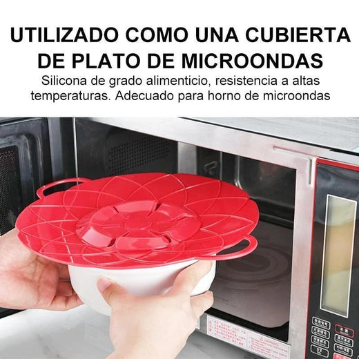 Tapa de silicona de evitar el desbordamiento
