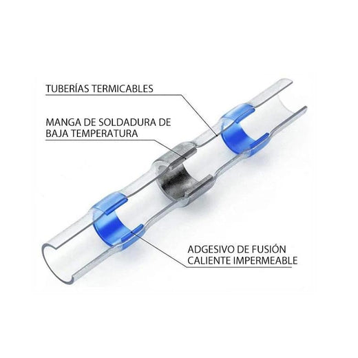 Conectores de alambre de soldadura a prueba de agua