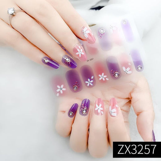 3D Etiqueta de uñas de manicura DIY a prueba de agua