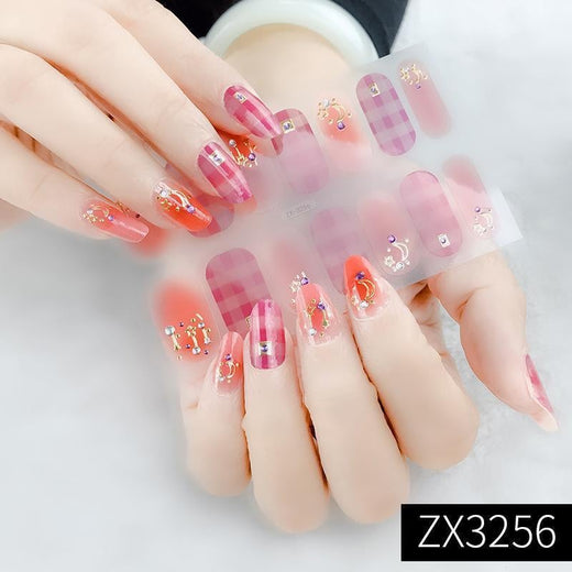 3D Etiqueta de uñas de manicura DIY a prueba de agua