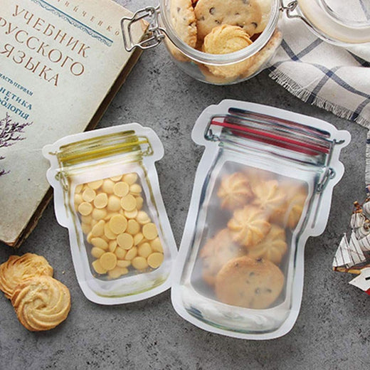 Bolsas con cremallera, juego de 5