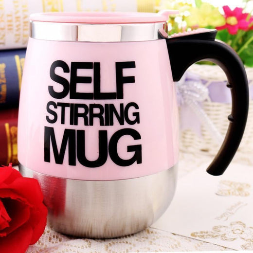 Autoagitable taza para café, zumo, leche, 6 colores