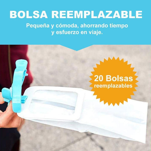 Pinza para reunir las basuras del perro