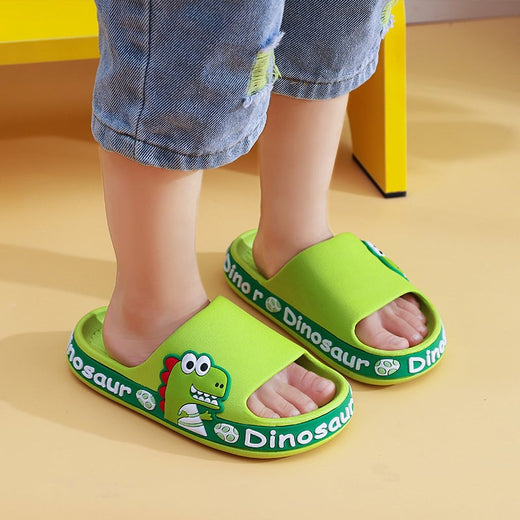 Zapatillas De Casa Para Niños Con Dibujos De Dinosaurios