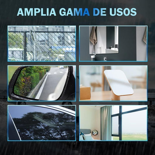 Agente antivaho de vidrio a prueba de lluvia