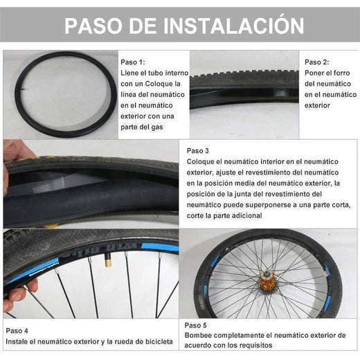 Almohadilla de neumático a prueba de explosiones (2 rollos)