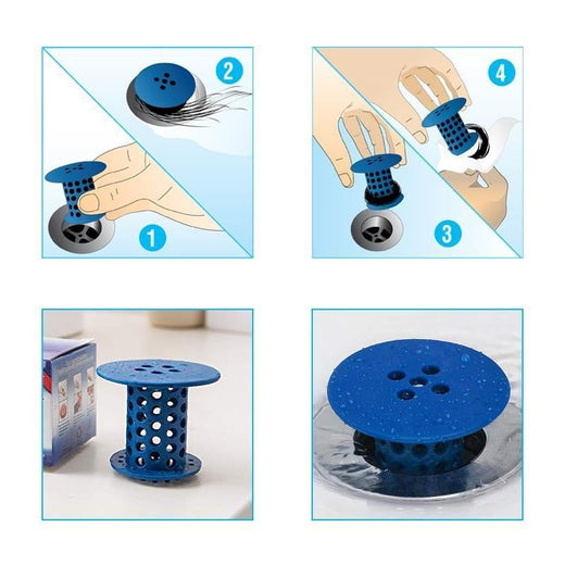 Protector de drenaje anti-obstrucción