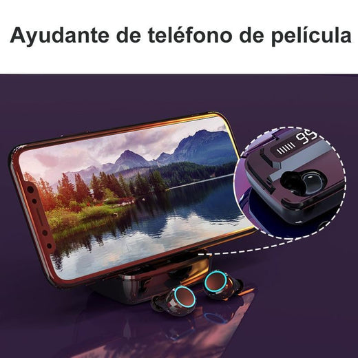 Auriculares inalámbricos con control táctil