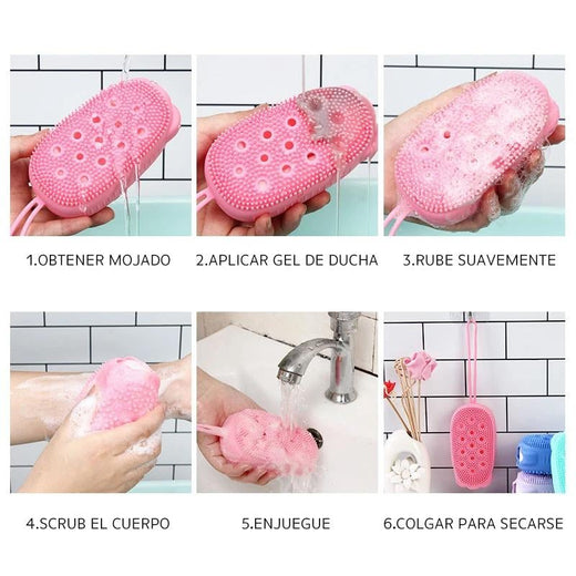 Cepillo de baño de burbujas