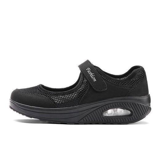 Zapatos femeninos de malla transpirable con Amortiguador de aire