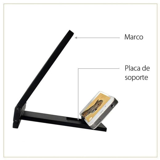 Ampliador mágica para pantalla de teléfono móvil