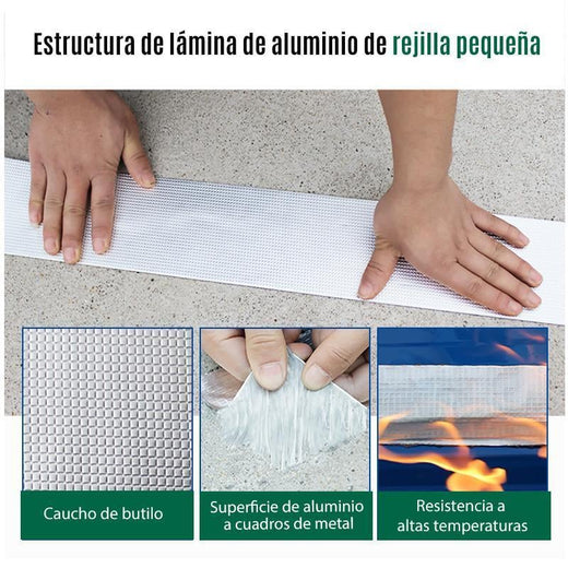 Cinta súper impermeable, caucho butílico(5 m)