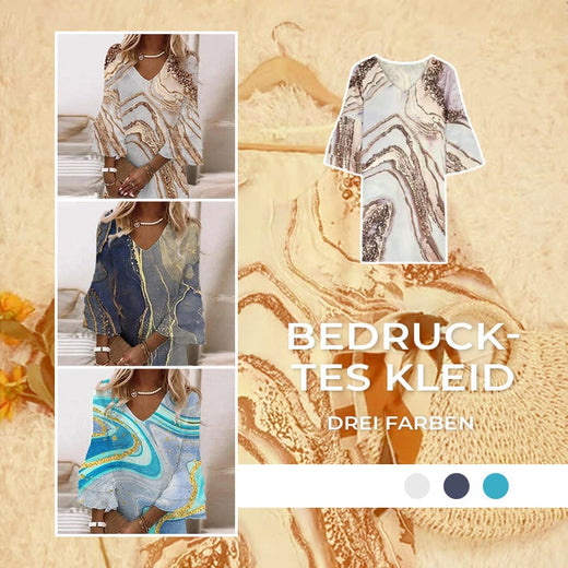 Vestido de verano con mangas acampanadas