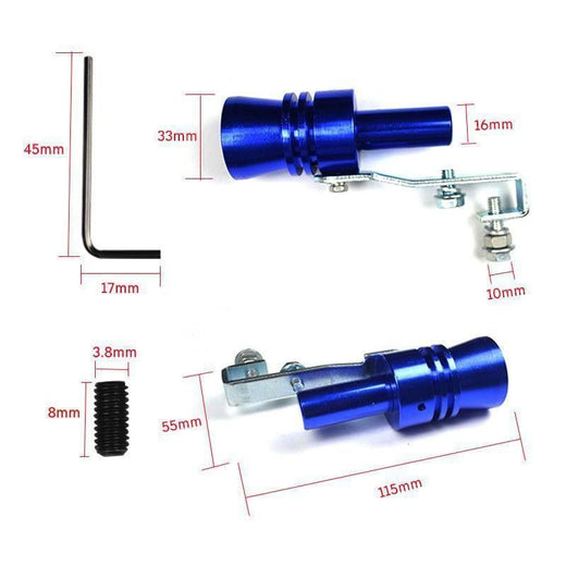 Silbato de Sonido para Tubo de Escape (Automóviles y Motocicletas)