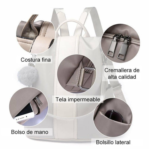 Bolso antirrobo para mujer, cómodo, seguro y multifuncional