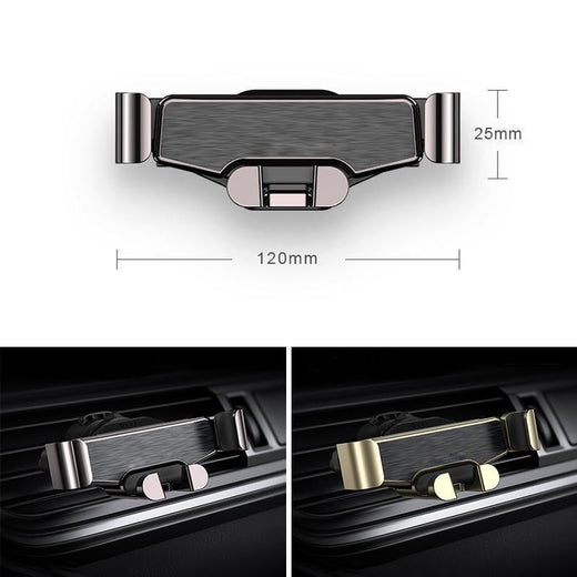 Soporte de teléfono de coche de gravedad actualizado