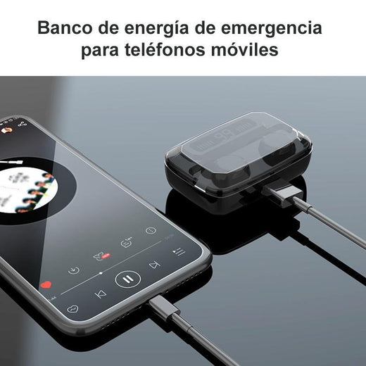 Auriculares inalámbricos con control táctil