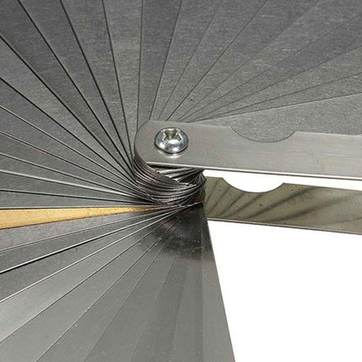 Calibrador de espesores con 32 hojas